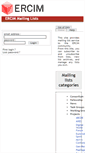 Mobile Screenshot of lists.ercim.eu