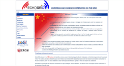 Desktop Screenshot of echogrid.ercim.eu